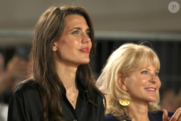 Charlotte Casiraghi - Longines Global Champions Tour Monaco au port Hercule le 29 juin 2023. © Claudia Albuquerque / Bestimage 