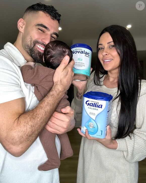 Jonathan Matijas et Shanna Kress avec leur fils Loüka