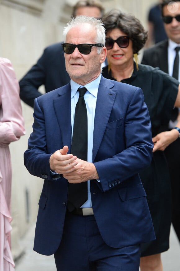 Thierry Fremaux - Mariage de Claude Lelouch à la mairie du 18ème à Paris. Le 17 juin 2023