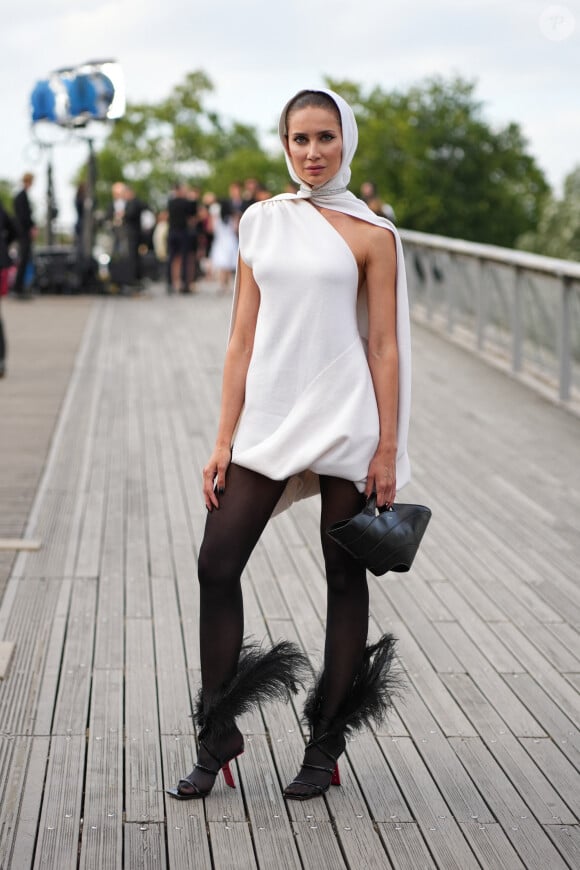 Sabina Jakubowicz - Défilé de mode Haute Couture Alaïa saison Automne-Hiver 2023-2024 à Paris le 2 juillet 2023. @ Lucia Sabatelli / Action Press / Bestimage