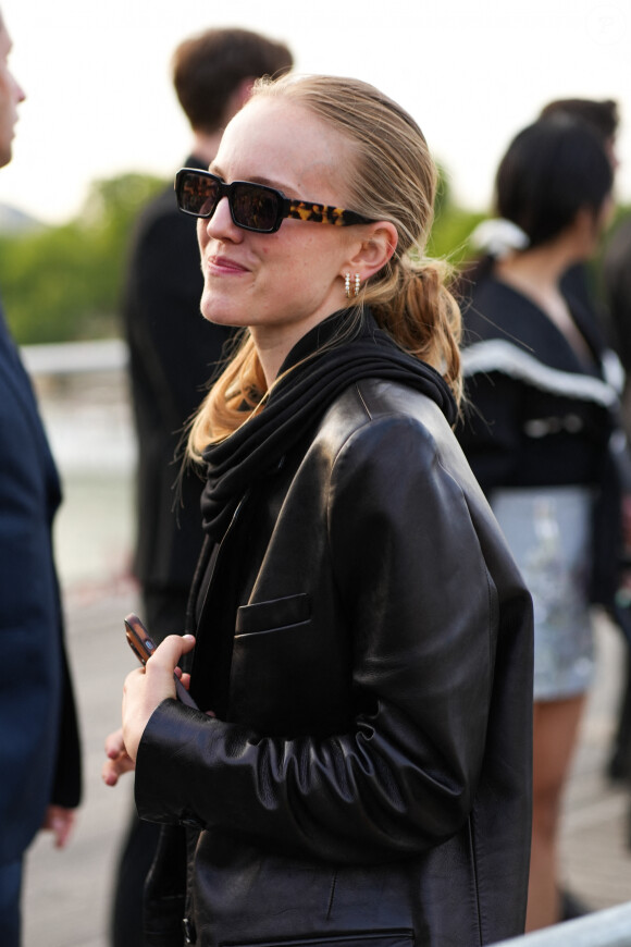 Alexandra Carl - Défilé de mode Haute Couture Alaïa saison Automne-Hiver 2023-2024 à Paris le 2 juillet 2023. @ Lucia Sabatelli / Action Press / Bestimage