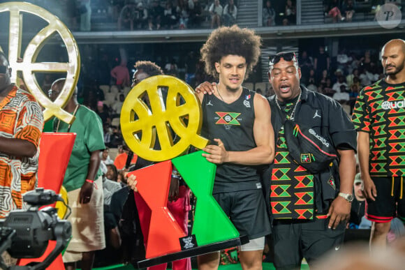 MVP du tournois Masculin - Matchs de basket lors des 20 ans de Quai 54 au stade Roland Garros à Paris le 2 juillet 2023. © Baptiste Autissier / Panoramic / Bestimage