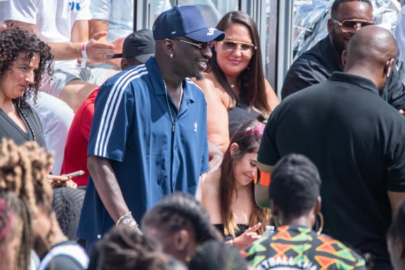 Mamadou Niang - Matchs de basket lors des 20 ans de Quai 54 au stade Roland Garros à Paris le 2 juillet 2023. © Baptiste Autissier / Panoramic / Bestimage