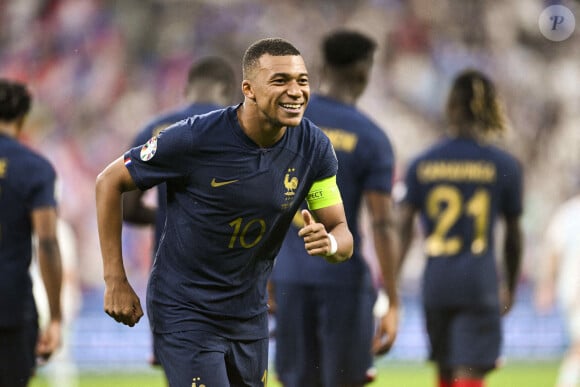 Kylian Mbappé - Match de qualifications de l'Euro2024 "France - Grèce (1-0)" au stade de France, le 19 juin 2023.