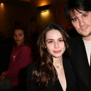 Lola Aubrière, Alain-Fabien Delon lors de l'avant-première du film "Jours sauvages" au cinéma Max Linder à Paris le 3 avril 2023. © Veeren / Bestimage 