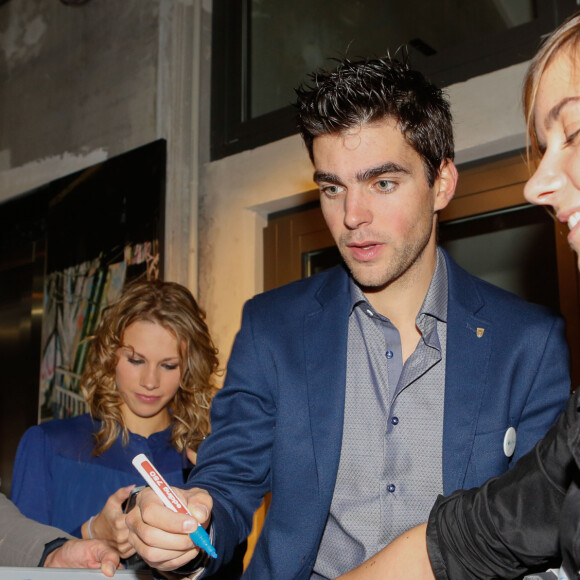 Exclusif - Tony Gallopin - Kettler Challenge au profit de l'association "L'étoile de Martin" à l'hôtel Molitor à Paris, le 1er décembre 2014.