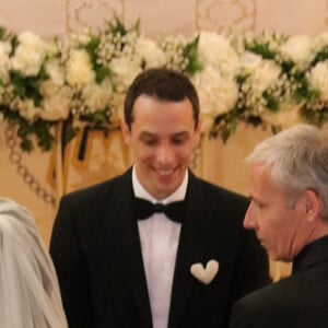 Exclusif - Jo Jacotey (père de Alizée) - Mariage religieux en l'église de Villanova d' Alizée et Grégoire Lyonnet - Villanova le 18 juin 2016 © Olivier Huitel - Olivier Sanchez / Bestimage - Crystal