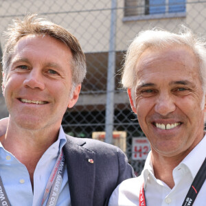 Emmanuel-Philibert de Savoie, Paul Belmondo - 6ème Monaco E-Prix à Monaco, le 6 mai 2023.  © Claudia Albuquerque/Bestimage 