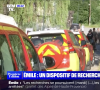 Disparition d'Emile, 2 ans, dans le Vernet (Alpes-de-Haute-Provence). Capture d'écran de BFMTV