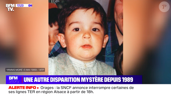 Yannis disparu en mai 1989 à l'âge de 3 ans.