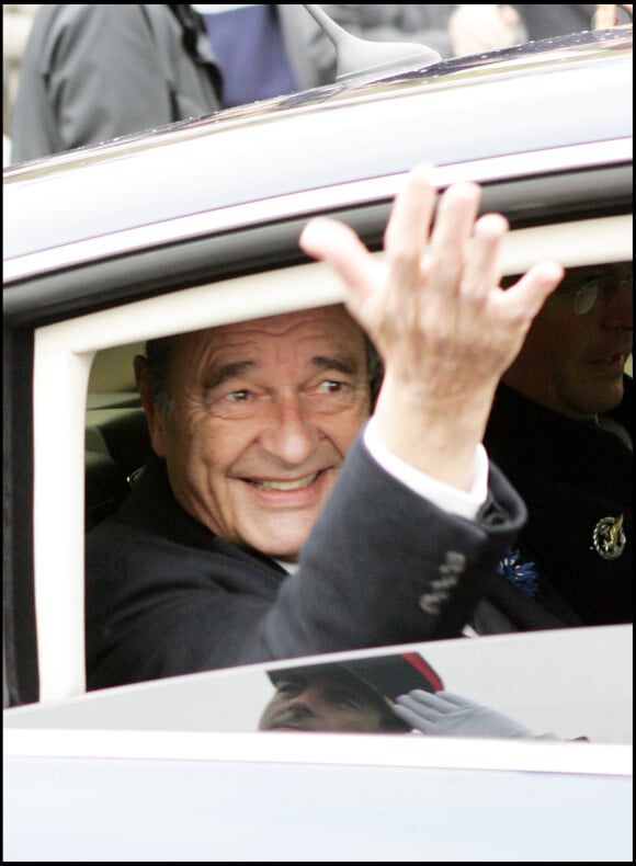 Jacques Chirac à Paris