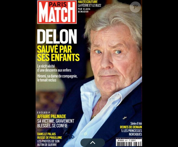 Couverture de Paris Match du 13 juillet 2023.