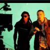 Lil Wayne et Eminem en plein tournage de Drop the world
