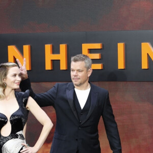 Les stars du film "Oppenheimer" ont participé à la grève à Hollywood
Emily Blunt et Matt Damon - Avant-première du film Oppenheimer à Londres perturbée par la grève à Hollywood