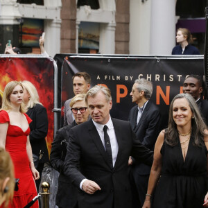 Une décision qui a perturbé la promotion de la dernière réalisation de Christopher Nolan
Christopher Nolan - Avant-première du film Oppenheimer à Londres le 13 juillet 2023 perturbée par la grève à Hollywood