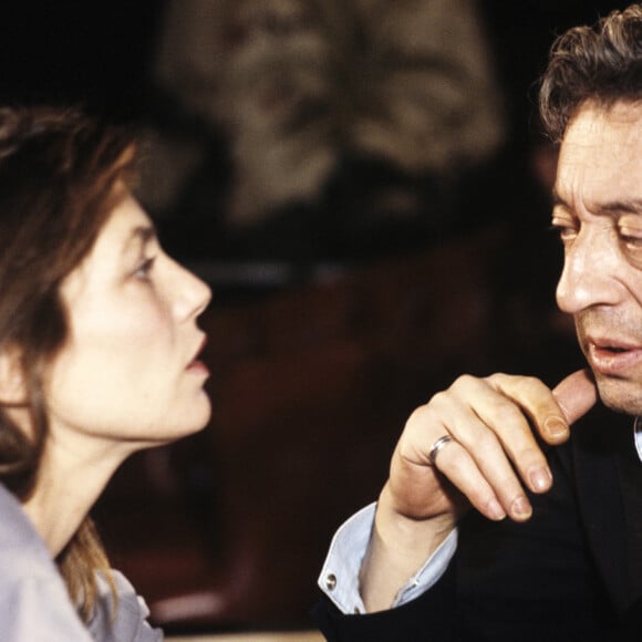 Archives - En France, à Paris, Serge Gainsbourg et Jane Birkin. Juin 1985 © Michel Croizard via Bestimage