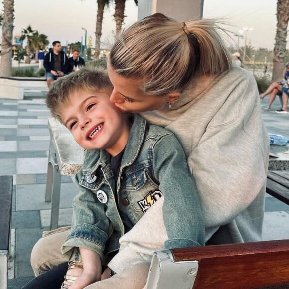 Jessica Thivenin avec son fils Maylone