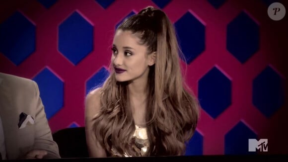 Ariana Grande dans l'émission "RuPaul Drag Race" à Los Angeles, le 8 janvier 2023. 