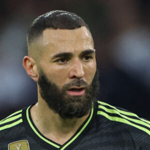 Karim Benzema - Manchester City s'impose face au Real Madrid (4 - 0) en demi-finales retour de la Ligue des champions, le 17 mai 2023. © New Images / Panoramic / Bestimage