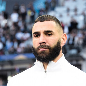 Pour son arrivée, ses coéquipiers lui ont chanté une chanson
 
Karim Benzema - Match de la 4ème journée de la Ligue des Nations entre la France et la Croatie au Stade de France à Saint-Denis le 13 juin 2022.