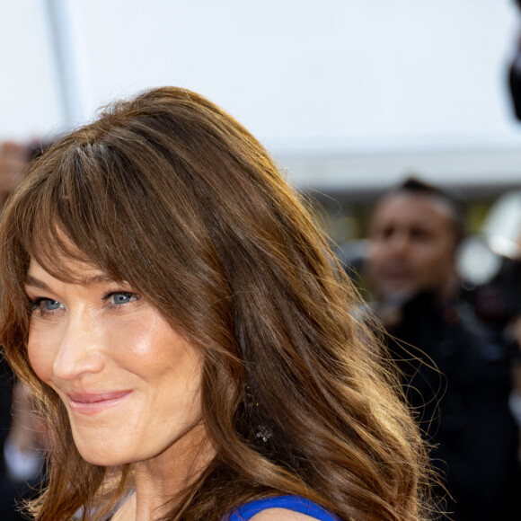 Carla Bruni-Sarkozy - Montée des marches du film " Firebrand (Le jeu de la reine) " lors du 76ème Festival International du Film de Cannes, au Palais des Festivals à Cannes. Le 21 mai 2023 © Jacovides-Moreau / Bestimage