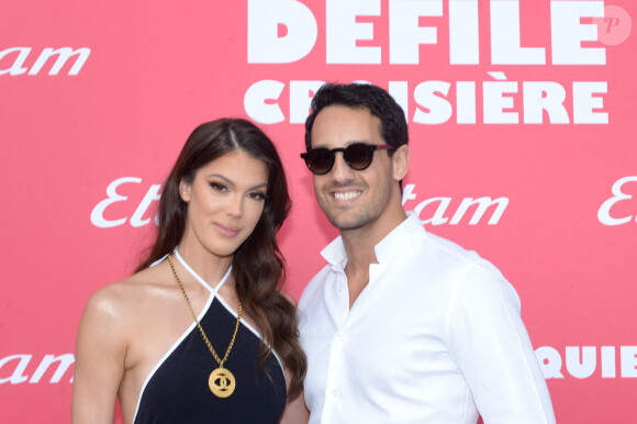 iris Mittenaere et son compagnon Diego El Glaoui au photocall du défilé Etam Croisière 2023 à Saint-Tropez le 11 mai 2023. © Rachid Bellak / Bestimage