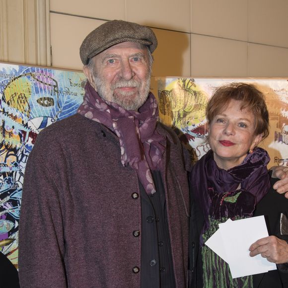 Car l'acteur était atteint de la maladie d'Alzheimer.
Jean-Pierre Marielle et sa femme Agathe Natanson lors du gala d'Enfance Majuscule donné au profit de l'enfance maltraitée à la salle Gaveau à Paris, France, le 20 mars 2017. © Pierre Perusseau/Bestimage