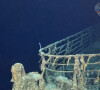 Une minute d'horreur avant que les passagers ne décèdent à bord du submersible Titan, durant laquelle ils auraient été pleinement conscients de la catastrophe imminente.
Le sous-marin Titan permet d'explorer l'épave du Titanic © JLPPA/CBC/Bestimage