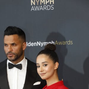 Ricky Whittle et Léna Mahfouf (Léna Situations) lors de la cérémonie de clôture de la 62ème édition du festival de télévision de Monte-Carlo le 20 juin 2023. © Franz Chavaroche / Nice Matin / Bestimage