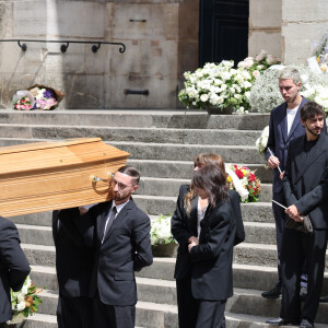 - Sorties des célébrités aux obsèques de Jane Birkin en l'église Saint-Roch à Paris. Le 24 juillet 2023 © Jacovides-KD Niko / Bestimage 