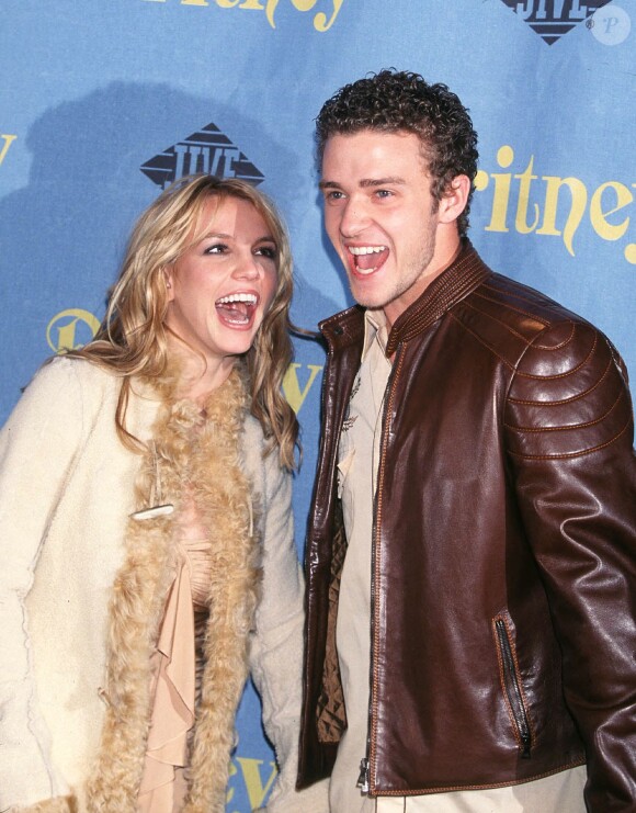 Britney Spears et Justin Timberlake - Soirée du nouvel album "Britney" à New York.