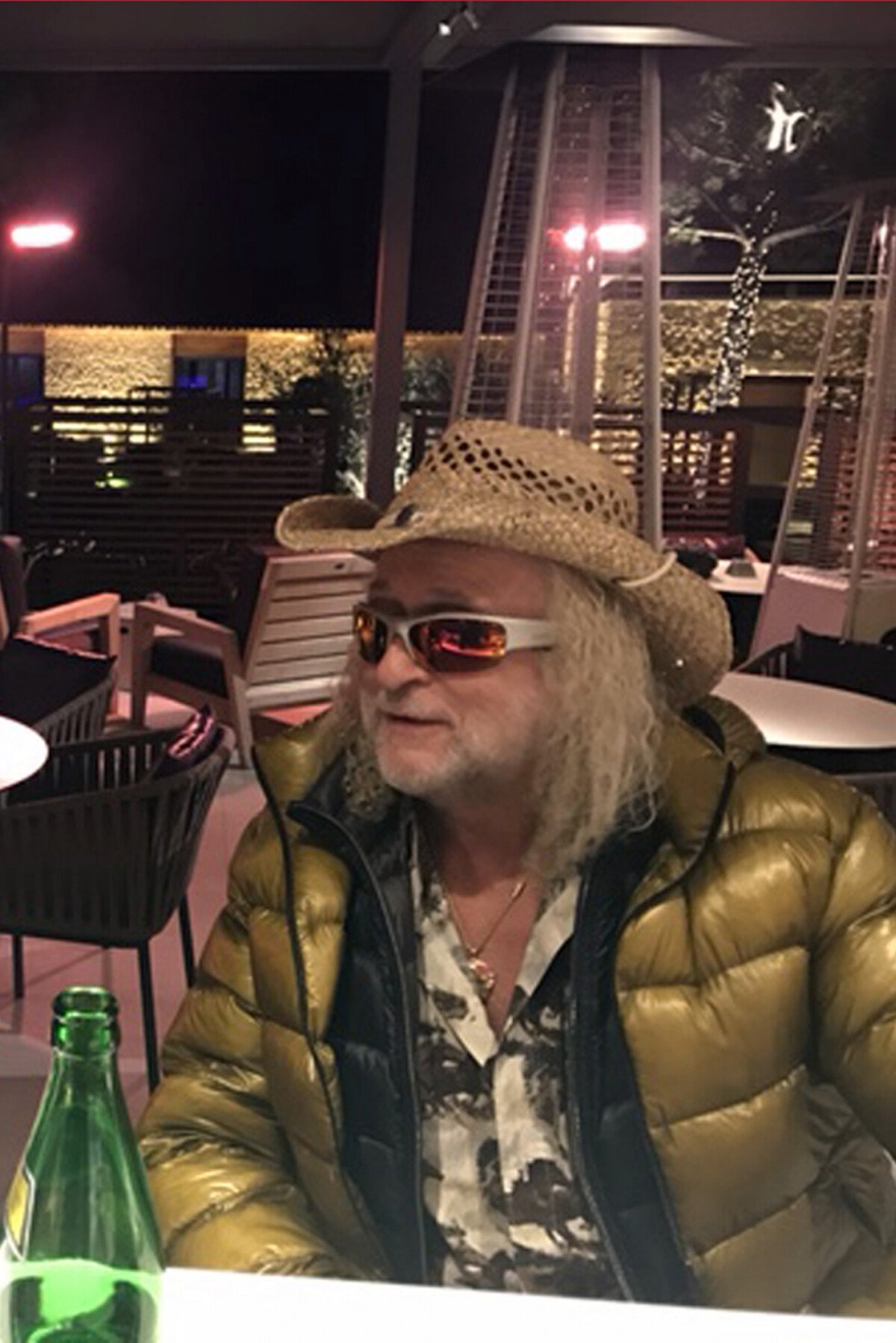 photo exclusif michel polnareff fête le 6ème anniversaire de son