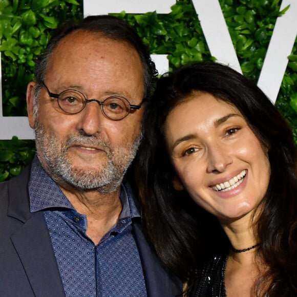 Jean Reno et sa femme Zofia au 61eme Festival de Télévision de Monte Carlo au Grimaldi Forum, le 18 juin 2022. © Bruno Bebert / Bestimage 