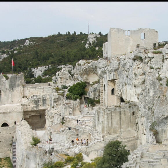 Illustration des Baux-de-Provence.