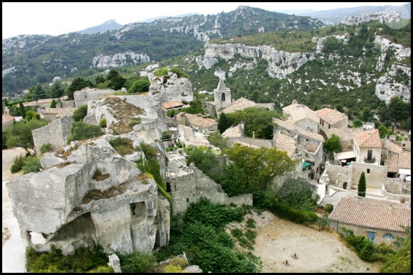 Illustration des Baux-de-Provence.