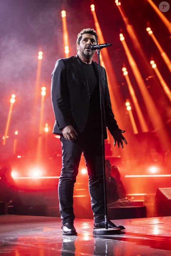 Exclusif - Patrick Fiori - Concert hommage à Johnny Hallyday "Que je t'aime" à l'AccorHotels Arena Paris Bercy à Paris. Le 14 septembre 2021 © Borde-Jacovides-Moreau / Bestimage  Exclusive - No Web No Blog pour Belgique et Suisse 