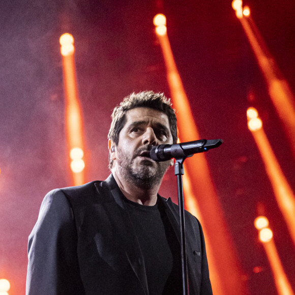 Exclusif - Patrick Fiori - Concert hommage à Johnny Hallyday "Que je t'aime" à l'AccorHotels Arena Paris Bercy à Paris. Le 14 septembre 2021 © Borde-Jacovides-Moreau / Bestimage  Exclusive - No Web No Blog pour Belgique et Suisse 