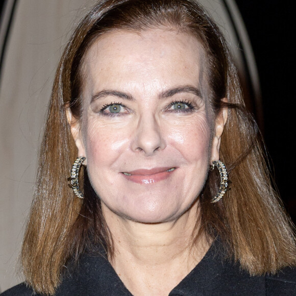 Carole Bouquet - Front Row au deuxième défilé de mode Haute-Couture Chanel au Grand Palais Éphémère lors de la Fashion Week Printemps-été 2023 de Paris, France, le 24 janvier 2023. © Olivier Borde/Bestimage