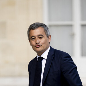 Gerald Darmanin - ministre de l Interieur et des Outre mer - Arrivées au conseil des ministres au palais présidentiel de l'Elysée à Paris, France, le 21 juillet 2023. La présidence française a officialisé le remaniement du gouvernement français le 20 juillet 2023 avec huit nouveaux membres d'un gouvernement qui compte 41 ministres au total. © Jean-Baptiste Autissier/Panoramic/Bestimage 