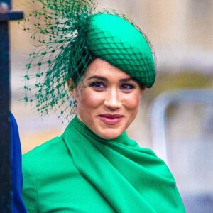 Il ne parlerait plus à son frère William
Meghan Markle - La famille royale d'Angleterre lors de la cérémonie du Commonwealth en l'abbaye de Westminster à Londres, le 9 mars 2020. 