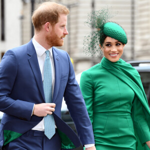 Le couple n'ira pas à Balmoral
Le prince Harry, duc de Sussex, et Meghan Markle, duchesse de Sussex - La famille royale d'Angleterre à son arrivée à la cérémonie du Commonwealth en l'abbaye de Westminster à Londres.