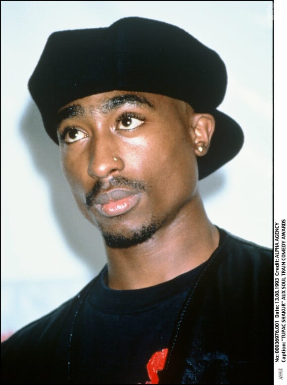 Tupac Shakur aux Soul Train Comedy Awards le 18 août 1993.