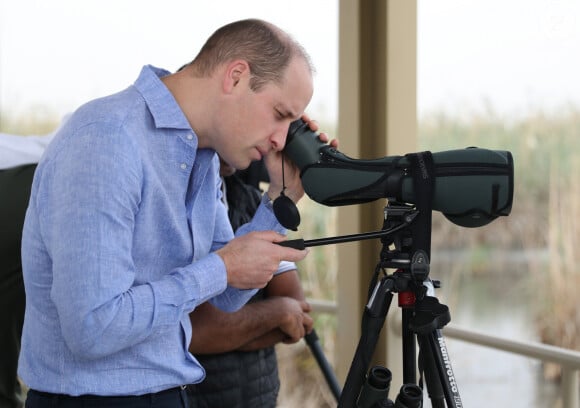 Le prince William, duc de Cambridge - Dans le cadre de sa tournée au Koweït et à Oman, le duc de Cambridge visite la réserve naturelle de Jahra à Koweït pour en savoir plus sur les projets du pays en matière de protection de l'environnement et des défis environnementaux. Koweït le 2 décembre 2019. 