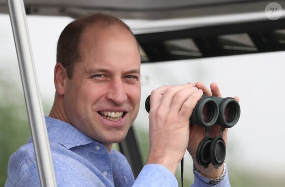 Le prince William, duc de Cambridge, visite la réserve naturelle de Jahra à Koweït, le 2 décembre 2019, dans le cadre de son séjour officiel au Koweït. Sur place, le duc de Cambridge cherche à en apprendre davantage sur les projets du pays visant à protéger son environnement naturel face aux défis humains et environnementaux. 