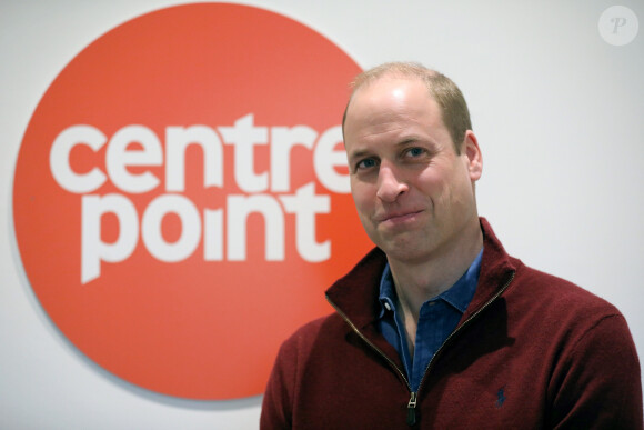 Le prince William, duc de Cambridge, lors de l'ouverture du nouveau centre d'apprentissage de Centrepoint à Londres. Le 13 novembre 2019 