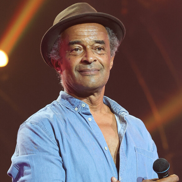 Ce mardi 1er août, l'ex-sportif et chanteur a partagé un peu de son grand bonheur en story Instagram depuis le jacuzzi où il passait du bon temps.
Yannick Noah (parrain du Psychodon) - 5ème édition de l'émission "Psychodon, Unis face aux maladies psychiques" à l'Olympia à Paris le 12 juin 2023. © Coadic Guirec/Bestimage