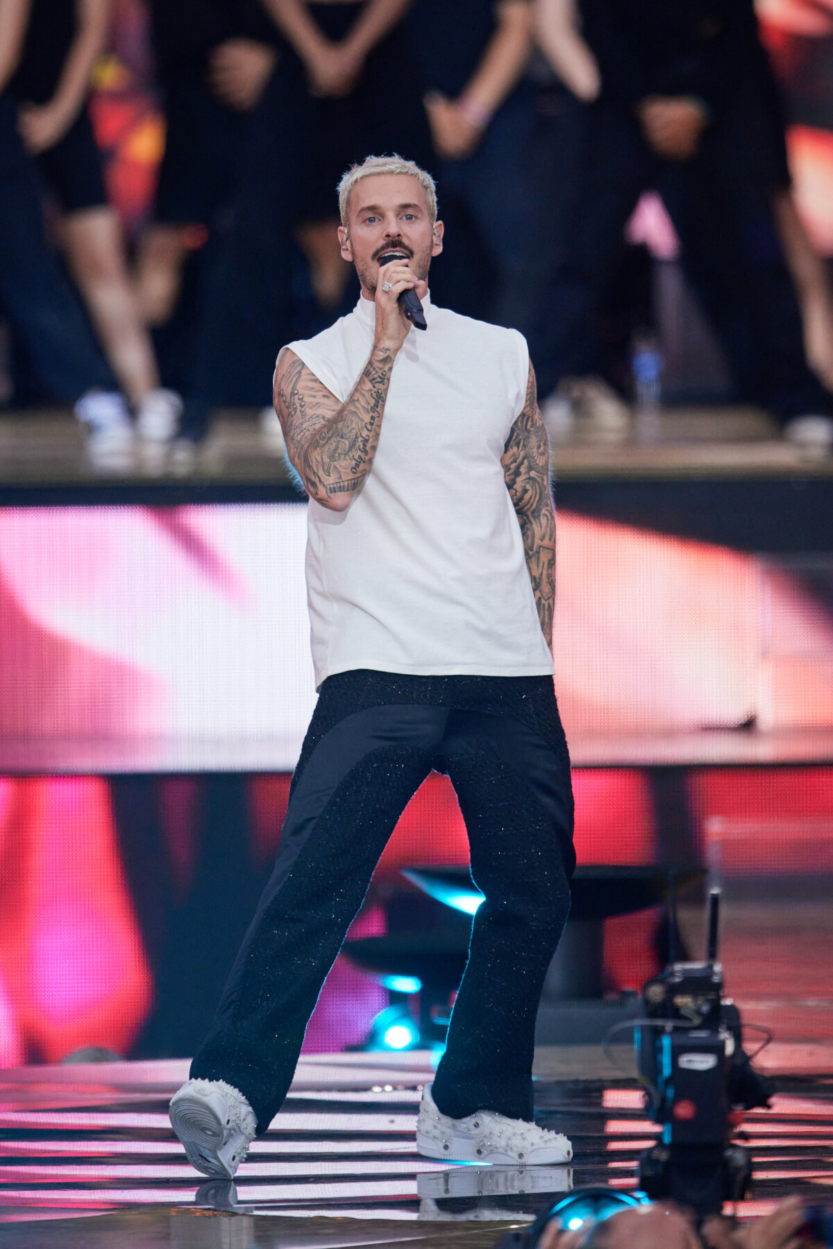 Photo Exclusif M Pokora Matt Pokora Enregistrement De L Photo Exclusif M Pokora Matt Pokora Enregistrement De L