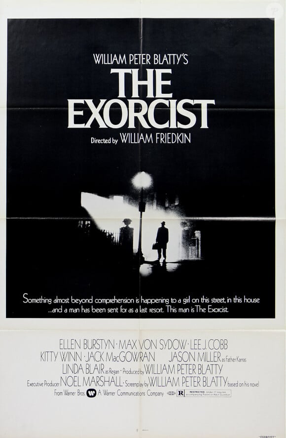 Outre "French Connection", Wiliam Friedkin a aussi réalisé le culte "L'Exorciste" au début des années 70.
Illustration de l'affiche du film l'Exorciste" © Hoya Productions/Entertainment Pictures/ZUMAPRESS.com / Bestimage 