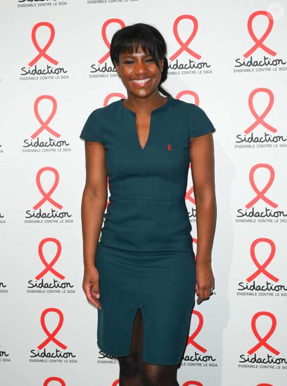 Marie-Aline Meliyi - Soirée de lancement du Sidaction 2022 à la salle Wagram à Paris le 7 mars 2022. © Coadic Guirec/Bestimage