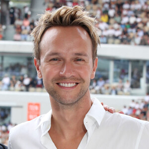 Exclusif - Cyril Féraud - Plateau de France Télévision lors des Internationaux de France de Tennis de Roland Garros 2023 - Jour 15 à Paris le 11 Juin 2023. © Bertrand Rindoff / Bestimage 